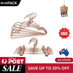 Metal Wire Hangers Newborn Kids Children Baby Toddler Infant Hangers 50PCS - Picture 1 of 12