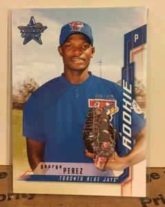 George Perez 2001 Leaf Rookies & Stars Chicago Sun Times Collection #5/5 SP RC