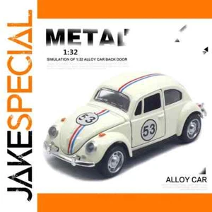 JakeSpecial – 1:32 VW Beetle Metal Diecast Model - Foto 1 di 20