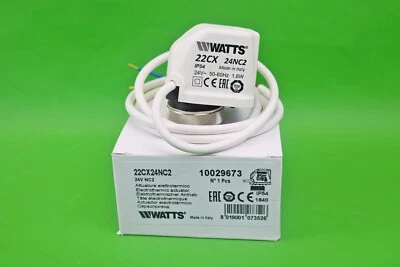 Watts 24V NC2 Thermal Actuator Normally Closed 22CX24NC2 10029673 (PL5) - Image 1 of 4