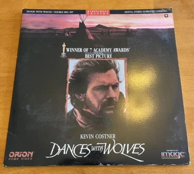 Dances With Wolves LaserDisc Laser Disc LD Kevin Costner - Image 1 of 4