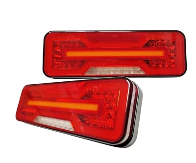 LED Rückleuchten Anhänger LKW Trailer Rücklicht Pritsche BUS Laufblinker 12V 24V - Bild 1 von 4