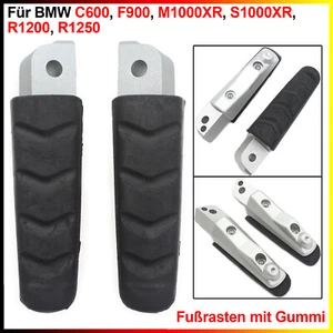 Reposapiés de aluminio con goma para BMW C600, F900, M1000XR, S1000XR, R1200, R1250 - Imagen 1 de 15