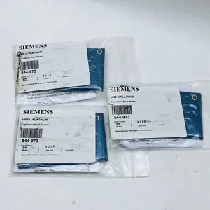 LOTE DE 3 SENSORES DE HABITACIÓN DE MONTAJE EMPOTRADO DE METAL SIEMENS 544-973 1000Ω PLATINO  - Imagen 1 de 6