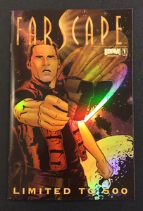 FARSCAPE #1 Comic NYCC CRICHTON HOLOFOIL LTD 500 VARIANT Ben Browder NM 2008 - Picture 1 of 4