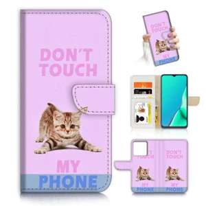 ( For Optus X Tap 3 ) Wallet Flip Case Cover AJ24562 Do Not Touch - Picture 1 of 7