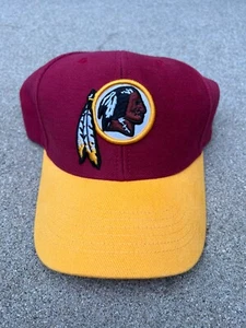 Vintage REEBOK x TEAM NFL Washingtons Redskins Football Hat Men's Red Adjustable - Picture 1 of 6