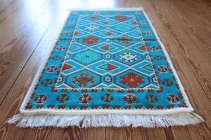 Neu 65x 120 cm Waschbarer Teppich, Kelim ,Carpet,Rug, RS 1202 - Picture 1 of 5