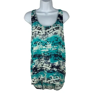 Volcom Womens Rayon Tie-Dye Tank Top Size L - Image 1 of 4