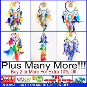 DREAM CATCHER NIÑAS NIÑOS ARCO IRIS MULTICOLOR ATRAPASUEÑOS BOLSO FIESTA RELLENOS - Imagen 1 de 12