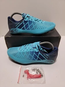 THESTRON Professional Spikes Track & Field Shoes Women Size 9 Sky Blue... - Picture 1 of 10