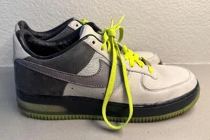 Men’s Size 9.5 Nike Air Force 1 Supreme Max Air 95 Natural Grey Neon 318772-001 - Picture 1 of 8