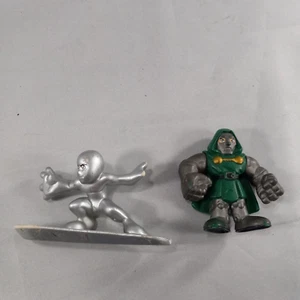 2006 Marvel Super Hero Squad Dr Doom & Silver Surfer Hasbro (Loose) - Picture 1 of 10