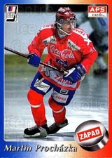 1995-96 Czech APS Extraliga #427 Martin Prochazka