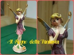 FAIRY ELFEN FEES FATA FATINA ALI METALLICHE METAL WINGS METALLFLÜGEL NO ALPES - Bild 1 von 1