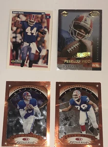 LOT OF 4 90s BUFFALLO BILLS FOOTBALL CARDS PRICE-SMITH-COLLINS-HOLMES - Bild 1 von 5