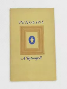 Penguins A Retrospect 1935 - 1951 Penguin Book History - Picture 1 of 3