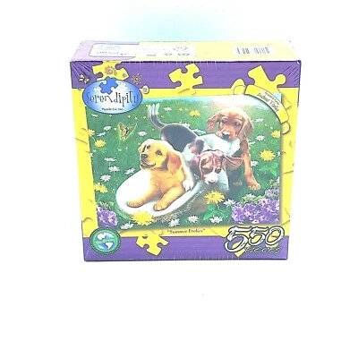Nuevo en Caja Serendipity Puzzle Co Summer Frolics 550 Piezas Andrew Farley Cachorros Foto 1 de 4