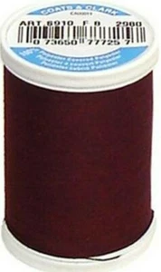 Coats & Clark ~ Dual Duty All Purpose Thread, 250 yd ~ (S910-2980 - Maroon) - Picture 1 of 1