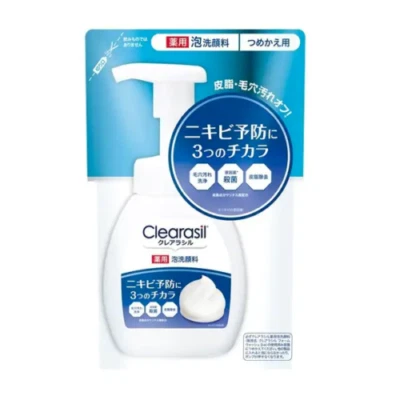 Clearasil Face Wash Foam Refill Pack 180g Made in Japan - Image 1 of 4