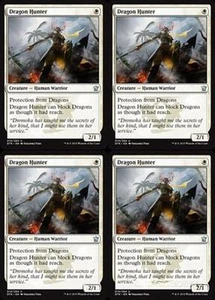 MTG - 4x DRAGON HUNTER - Dragons of Tarkir (U) - Picture 1 of 1