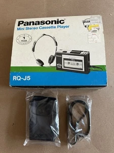 Original Box & Koffer für Panasonic Cassette Player RQ-J5 Vintage 1980’s - Bild 1 von 7