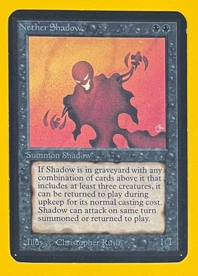 MTG NETHER SHADOW Alpha (OldManMTG 012-381) - Image 1 of 4