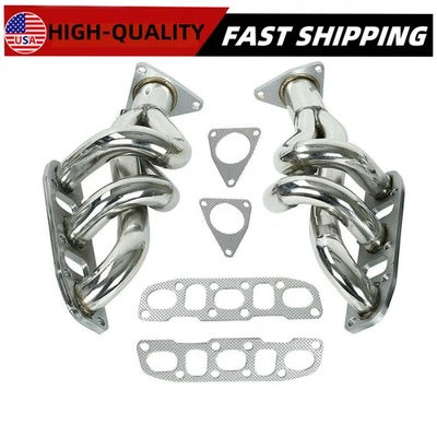 For Nissan 370Z 09-13 Infiniti G37 09-13 3.7L Stainless Steel Manifold Headers - Image 1 of 4