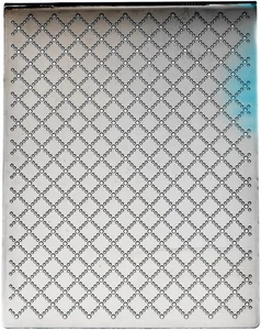 Dots Lattice Background Plastic Embossing Folders for Card Making Scrapbooking a - Picture 1 of 12