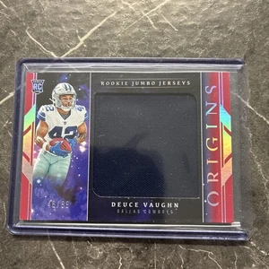 2023 Panini Origins Rookie Jumbo Jerseys Red #46 Deuce Vaughn Jersey /99 -RJJ-DV - Picture 1 of 4