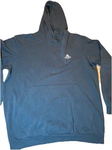 Adidas türkis Hoodie Herren Größe 2XLT Fronttasche groß und groß - Bild 1 von 10