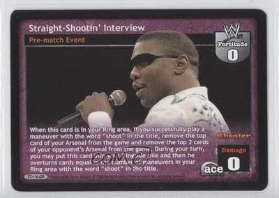 2006 WWE Raw Deal Trading Card Game Shelton Benjamin Straight-Shootin' Interview - Image 1 of 2