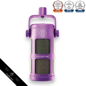 SONTRONICS Podcast Superniere dynamisches Mikrofon PODCAST PRO LILAJapan - Bild 1 von 7