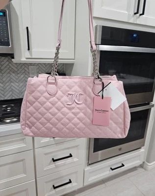 Viral HTF JUICY COUTURE ISNT She Lovely Satchel Handbag Purse - Image 1 of 2