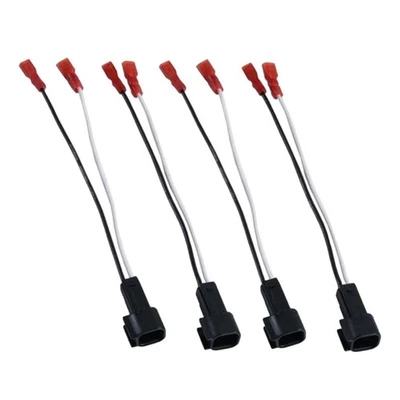 4x Speaker Harness Replacing Easy to Install Reliable Vehicles Spare Part Auto - Image 1 of 4
