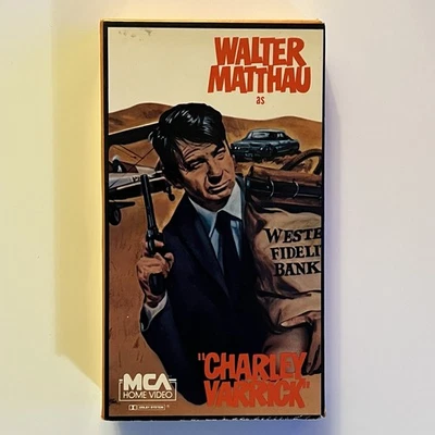 Video casero VHS Walter Matthau MCA de Charley Varrick (1973) Foto 1 de 4