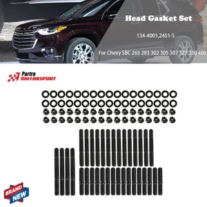 Kit de pernos de culata para Chevy SBC 265 267 283 302 134-4001 bloque pequeño - Imagen 1 de 7