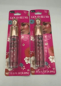 2pk B COLOR PARTY PINK LIQUID BLUSH CREAMY SOFT BLENDABLE COLOR CONTOUR CHEEKS - Picture 1 of 2