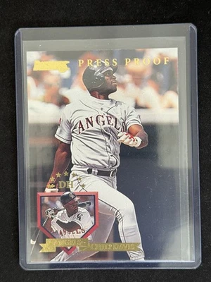 1995 Donruss #452 Chili Davis Press Proofs - Image 1 of 2