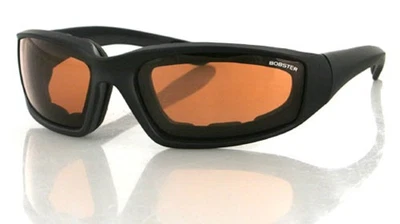 Bobster ES214A FOAMERZ 2 SUNGLASS, BLK FRAME,ANTI-FOG AMBER, ANSI Z87 - Image 1 of 2