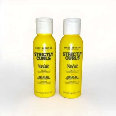 2X MARC ANTHONY Strictly Curls Define & Hold Flex Gel 1.7 FL OZ Each NWOB - Image 1 of 2