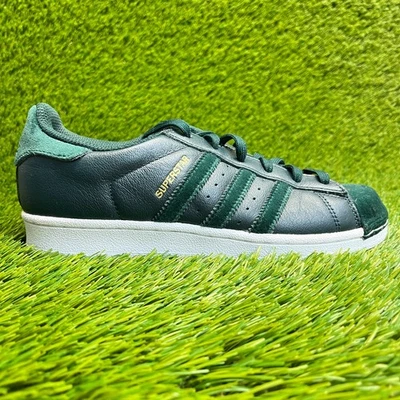 Adidas Superstar Womens Size 6.5 Green White Athletic Walking Shoes Sneakers - Image 1 of 4