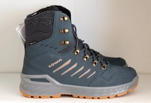 Lowa Made in Europe Nabucco GTX Gore-Tex Mid Wanderschuhe Stahlblau Herren 11 - Bild 1 von 8