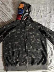 Bape hoodie camo, asian sizing 2XL fits like Large - Picture 1 of 8