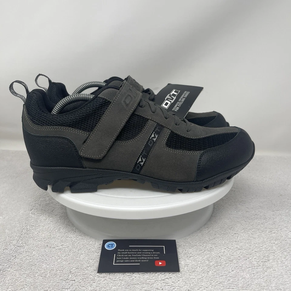 Zapatos de Ciclismo DMT Apex Para Hombre Talla 44 EU / 10.5 US Gris Negro Ajustable NUEVOS ETIQUETAS Foto 1 de 4