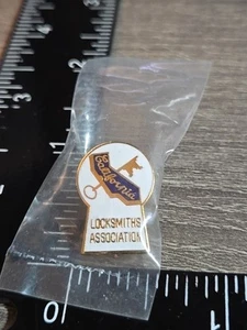  California Locksmith's Association zertifizierter Schlosser Pinback Anstecknadel Tn - Bild 1 von 2