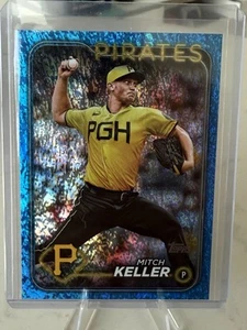 2024 Topps 230 Mitch Keller Pittsburgh Pirates Blue Foil #’d/999 ⭐️ - Picture 1 of 2