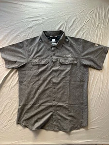 Columbia Sportswear Titanium Omni Freeze grau Knopfleiste Hemd Herren Größe L - Bild 1 von 10