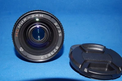 Mir - 24H (24N) 35 mm f 2 baionetta Nikon, tappi. - Image 1 of 4