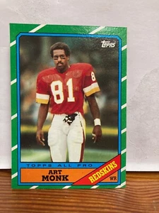 Art Monk 1986 Topps - Football Card Washington Redskins - Bild 1 von 2